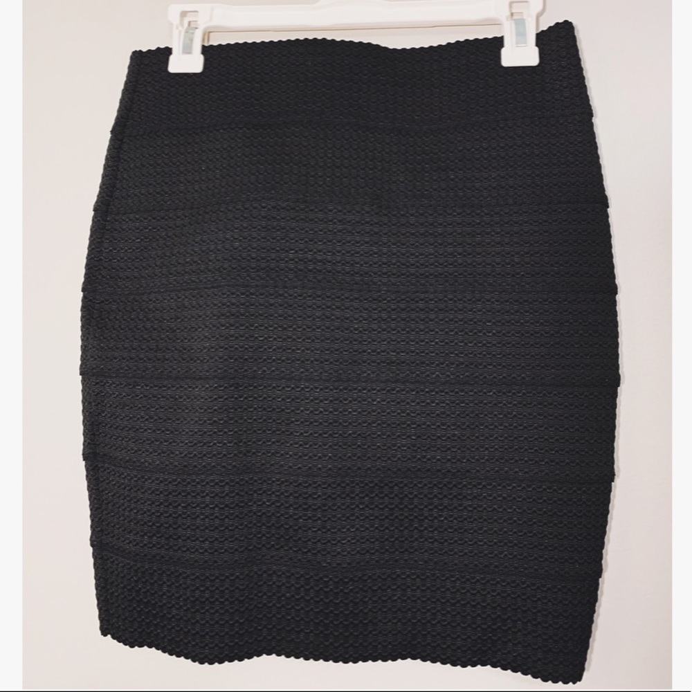 3/$15!   Black Bandage Pencil Skirt